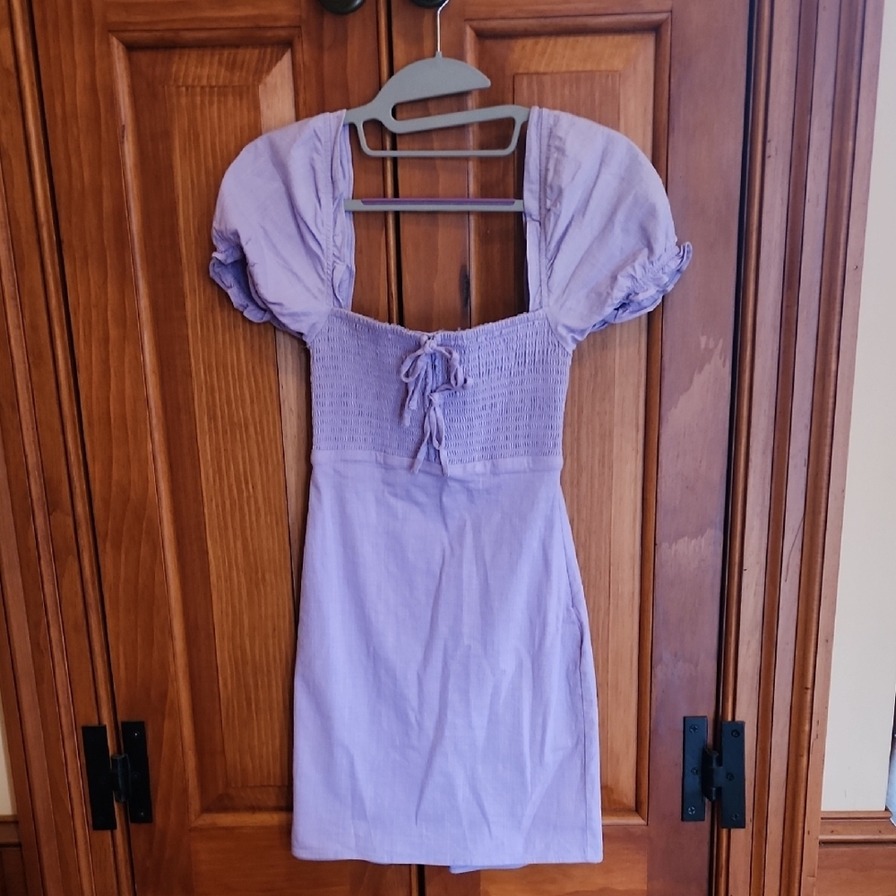 Elegant Lavender Dress